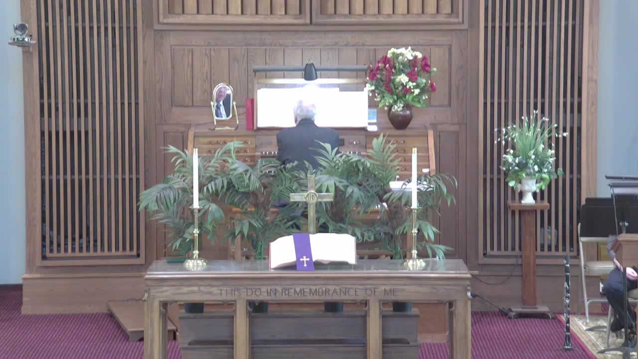 Thumbnail image for First United Methodist Sanctuary Worship Service - March 19, 2023