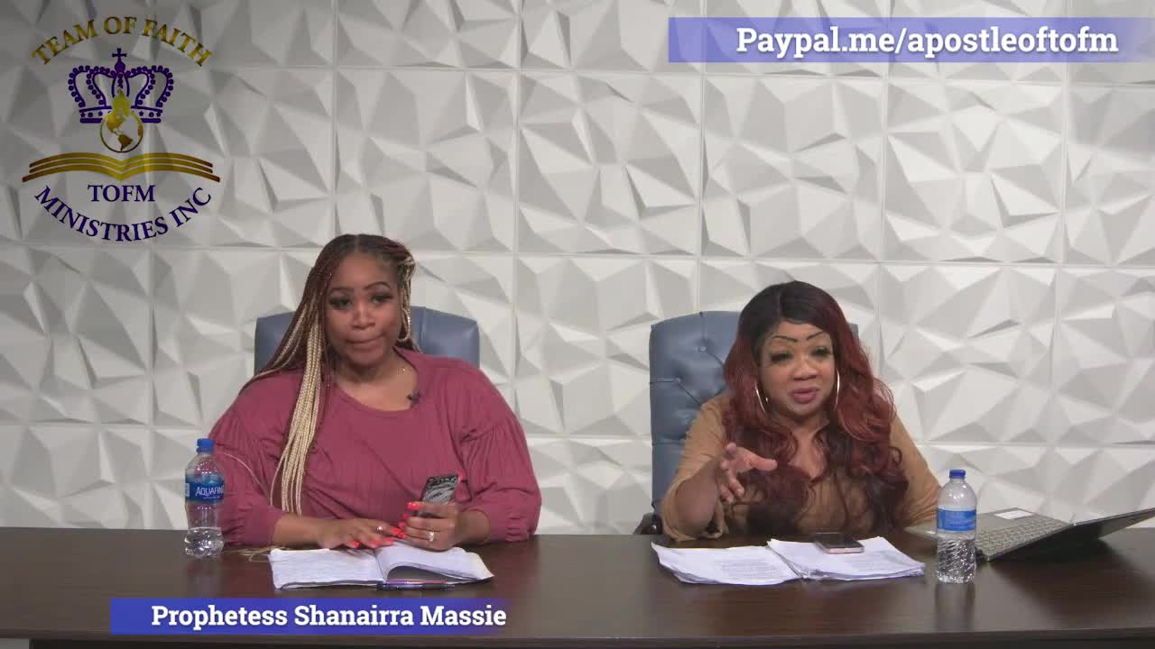 Thumbnail image for Team of Faith Ministries Inc - Apostle Annette, Prophetess Shanairra Massie - Exposing the Marine Kingdom Spirit Spouses