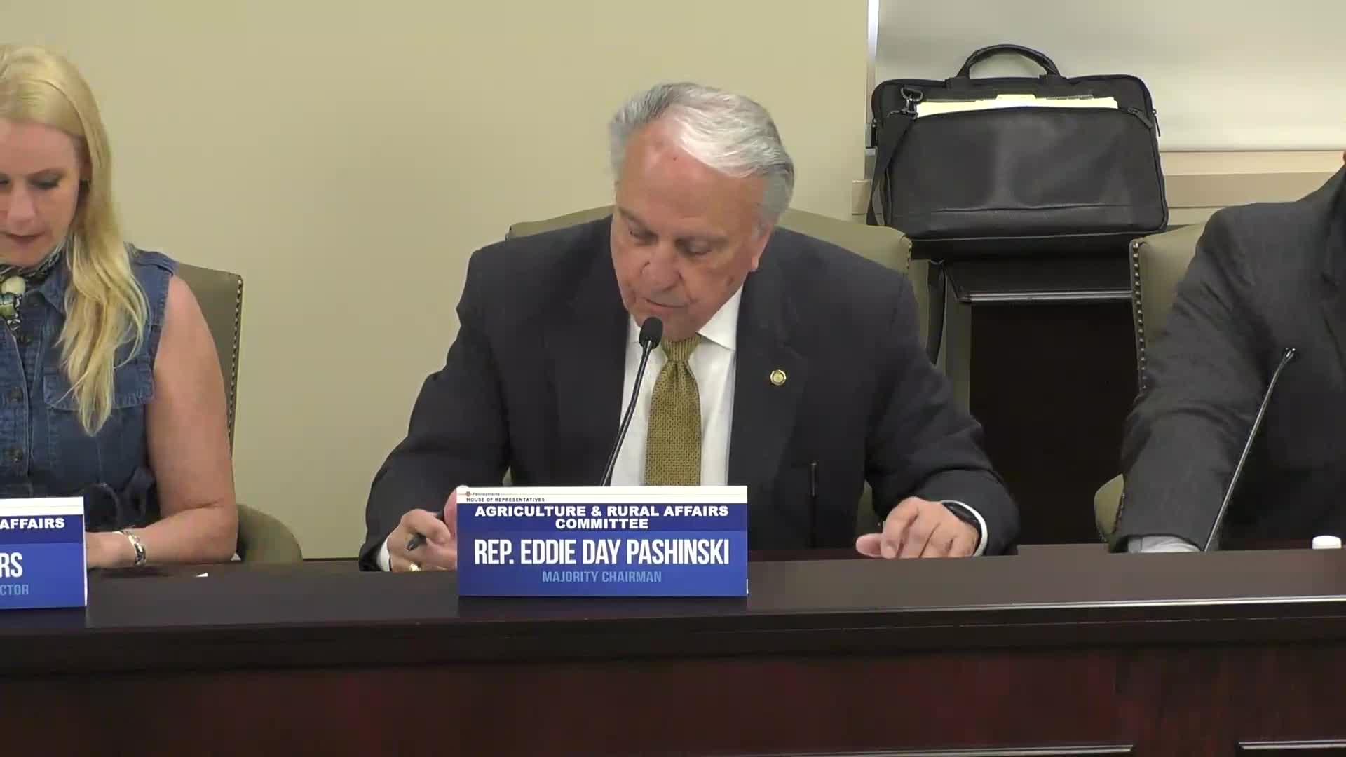 Thumbnail image for House Agriculture & Rural Affairs Committee Meeting - April 25, 2023