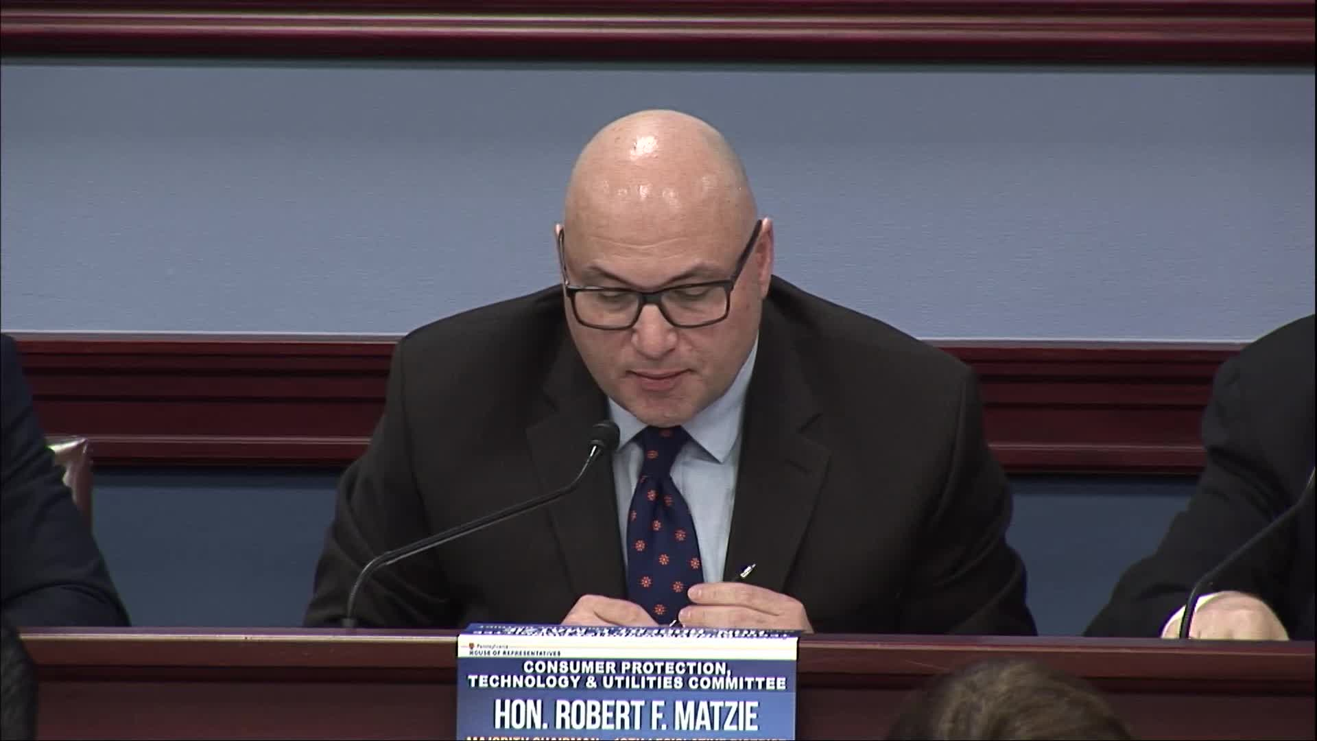Thumbnail image for House Consumer Protection, Technology & Utilities Committee Voting Meeting - April 25, 2023