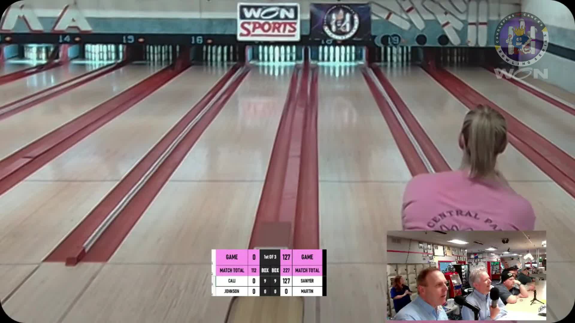 Thumbnail image for Candlepins - Cancer Bowling Series Mixed Double, Match 1