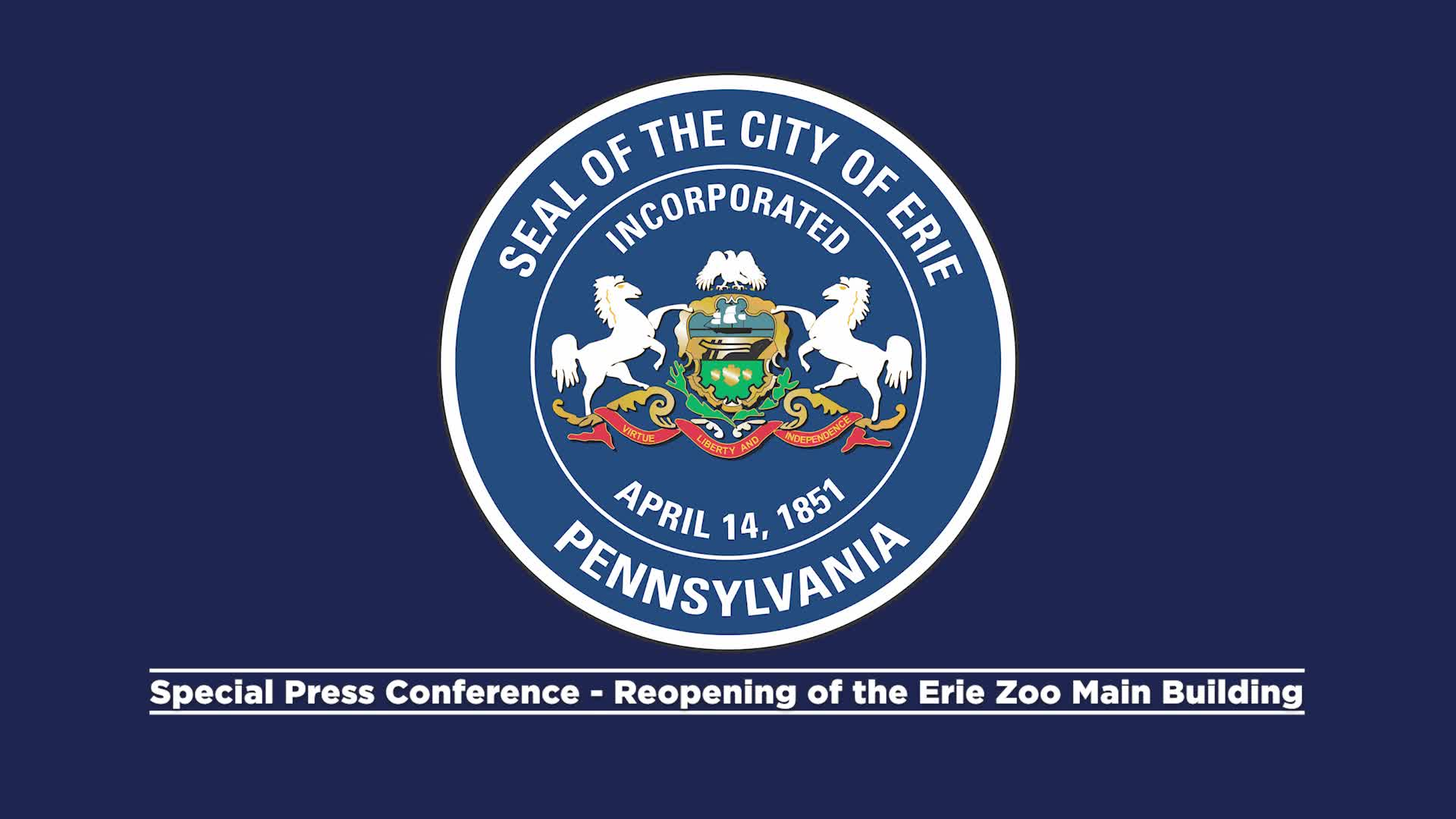 Thumbnail image for Special Press Conference - Erie Zoo Main Buliding Reopening