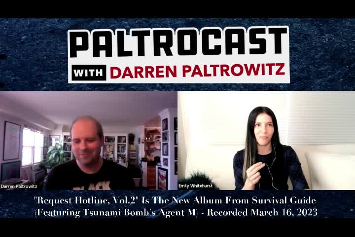 Thumbnail image for Paltrocast - Underoath's Spencer Chamberlain + Gustavo Santaolla + Survival Guide's Agent M + Abraham Josephine Riesman - alt specs