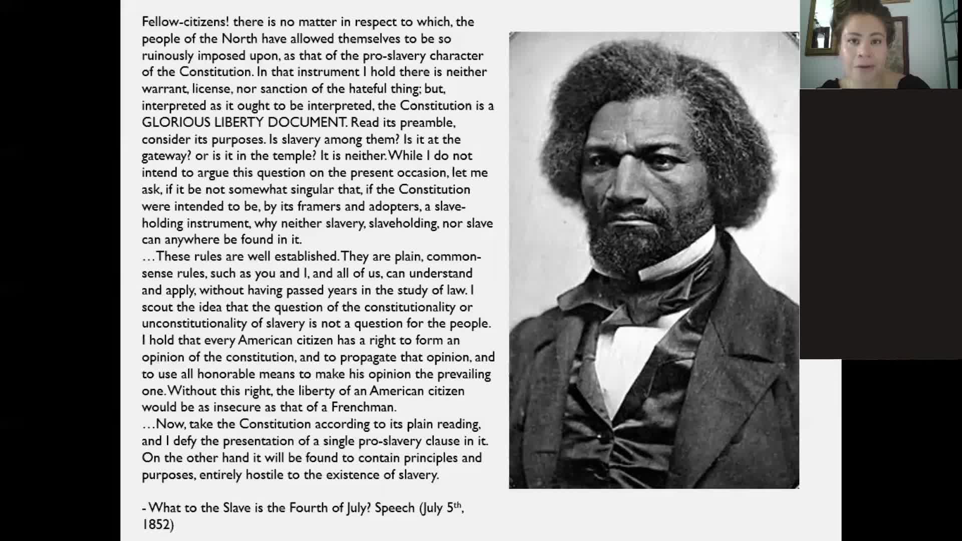Thumbnail image for A Film for Justice - Frederick Douglas - Lincoln - Emancipation Of America's Soul