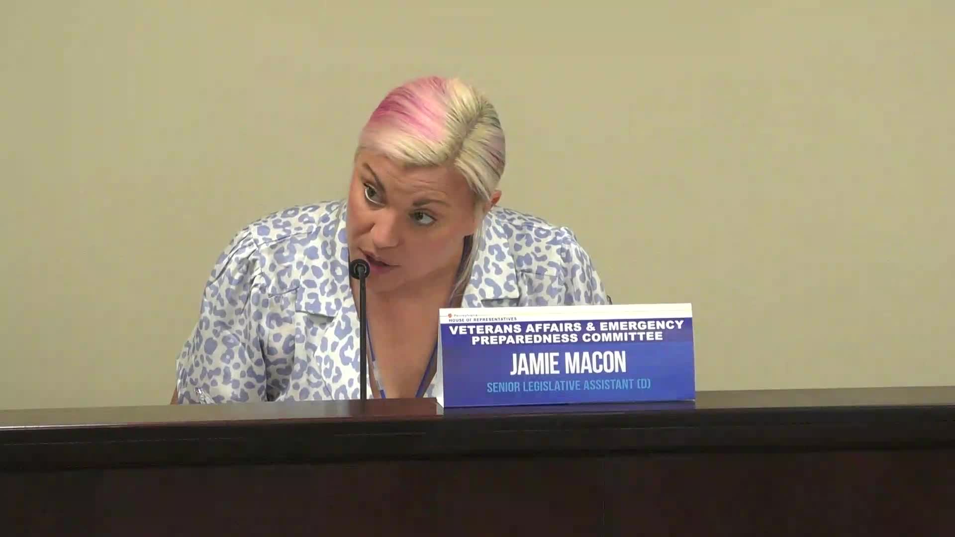 Thumbnail image for House Veterans Affairs & Emergency Preparedness Committee Voting Meeting - June 14, 2023