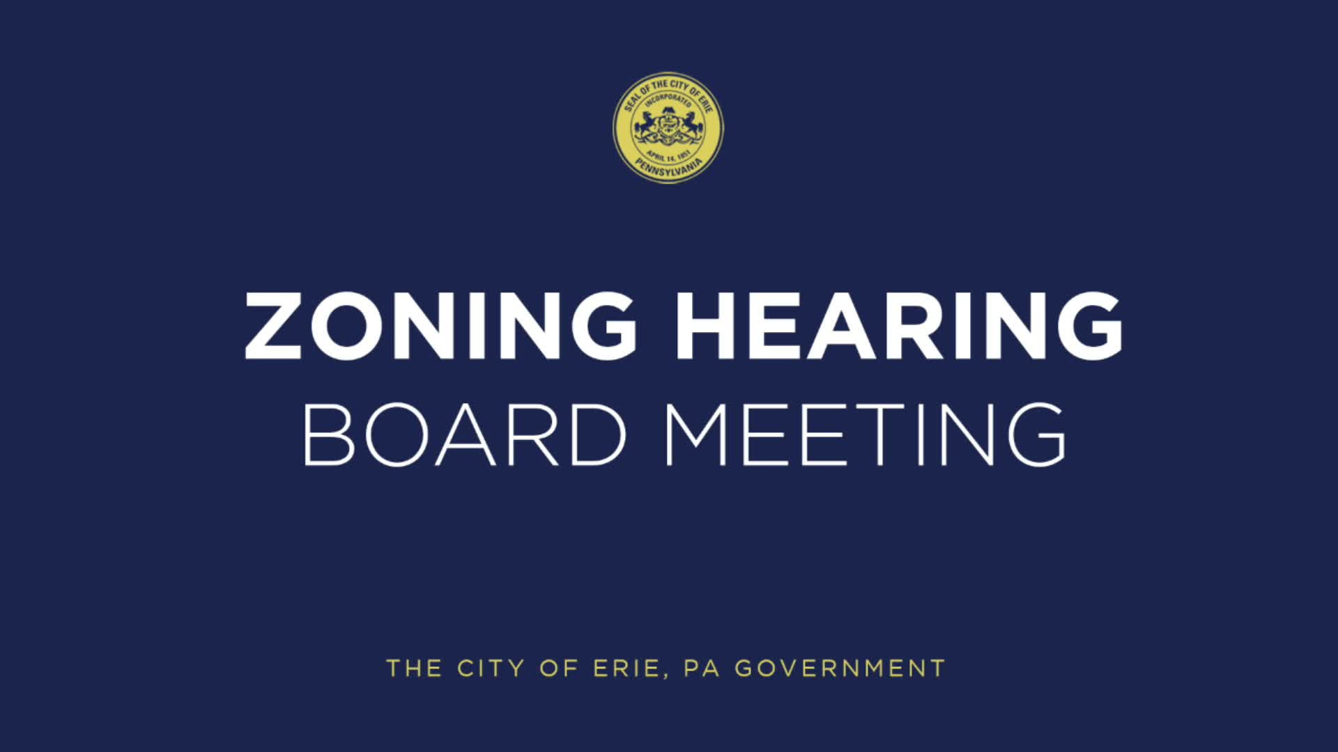 Thumbnail image for Zoning Hearing Board - LIVE