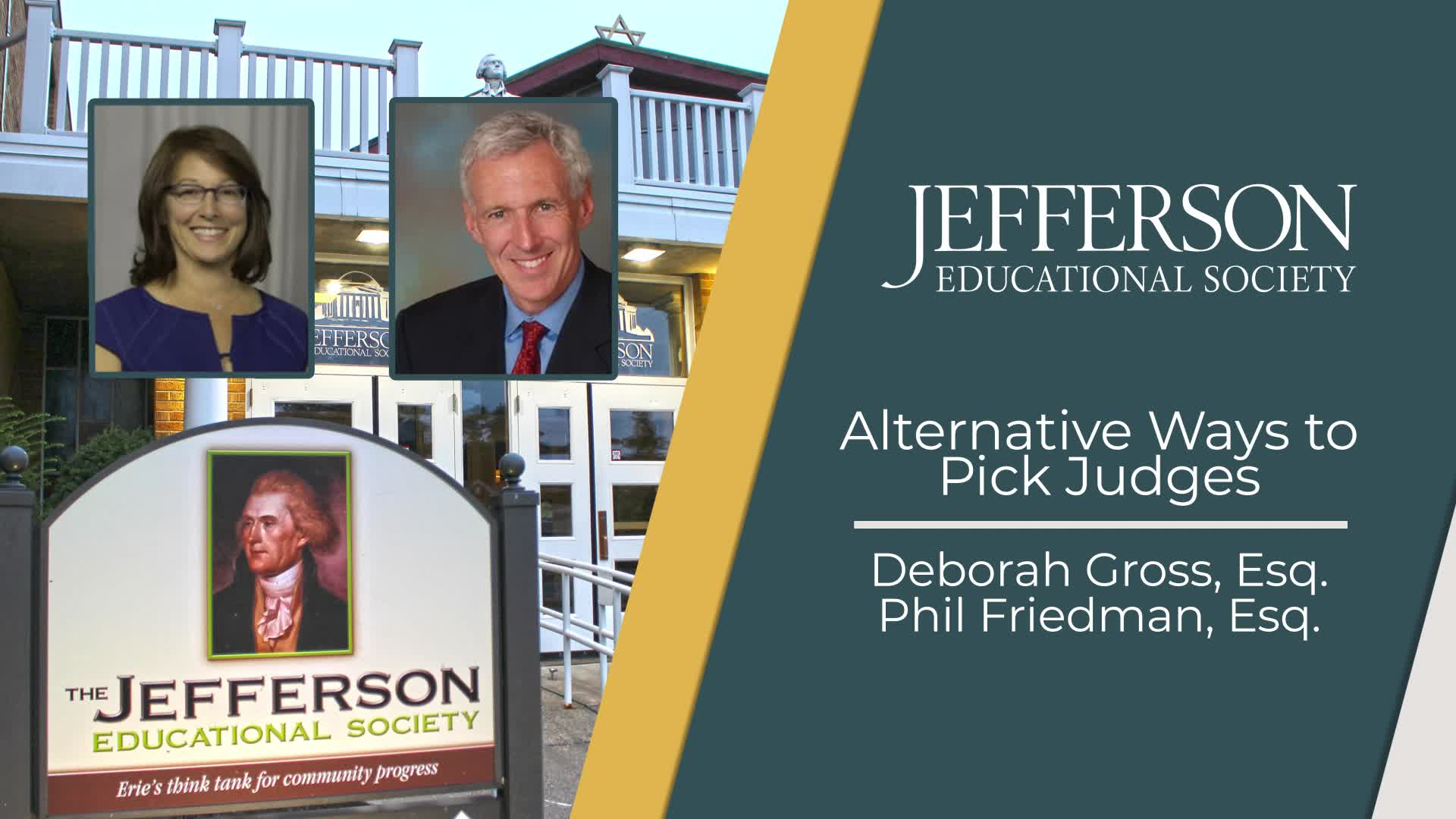Thumbnail image for Jefferson Educational Society - Alternative Ways to Pick Judges