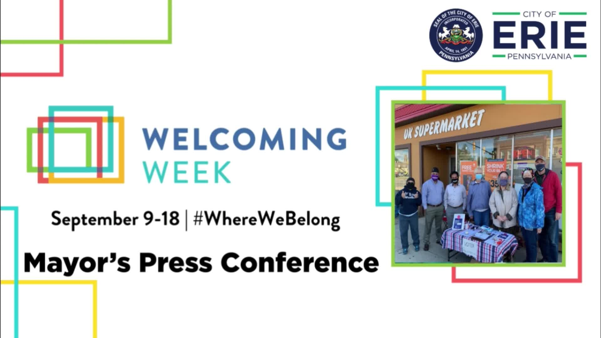 Thumbnail image for Special Press Conference - Welcoming Week