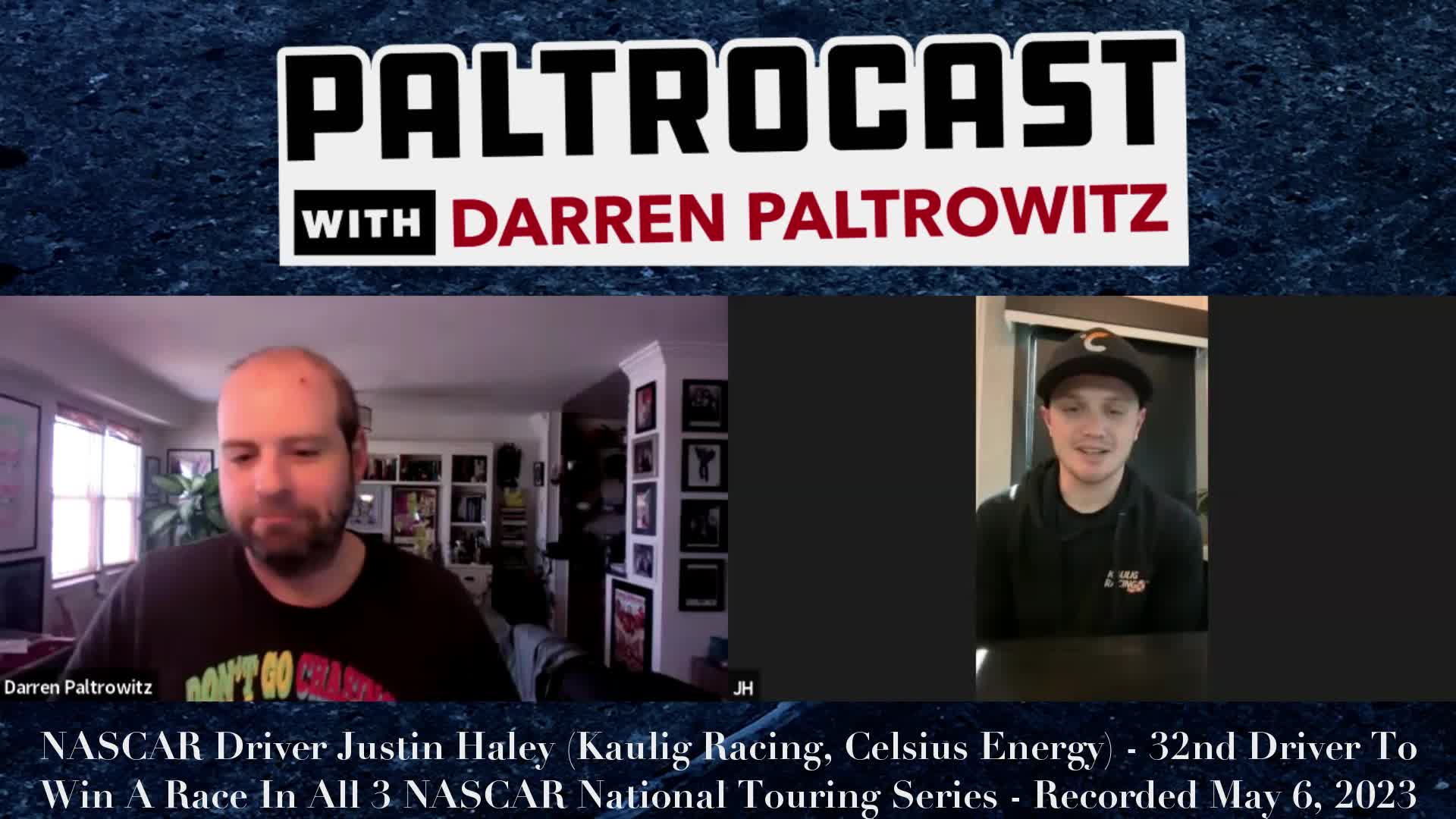 Thumbnail image for Paltrocast - NASCAR'S Justin Haley + Sass Jordan + Codefendants