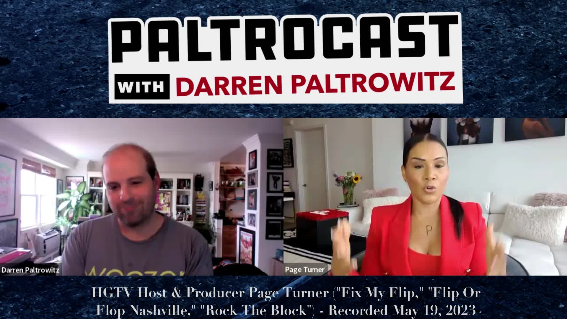 Thumbnail image for Paltrocast - HGTV's Page Turner + Buckcherry's Josh Todd