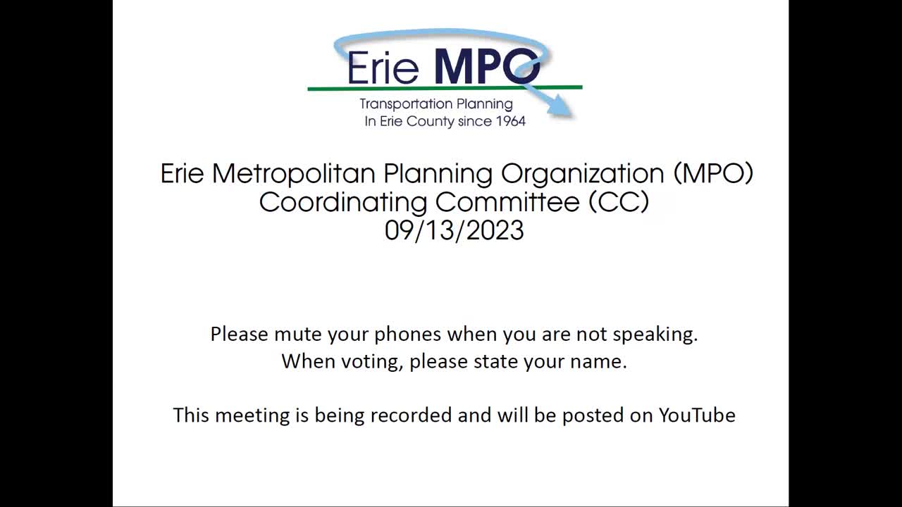 Thumbnail image for MPO Coordinating Committee Meeting -  September 13, 2023