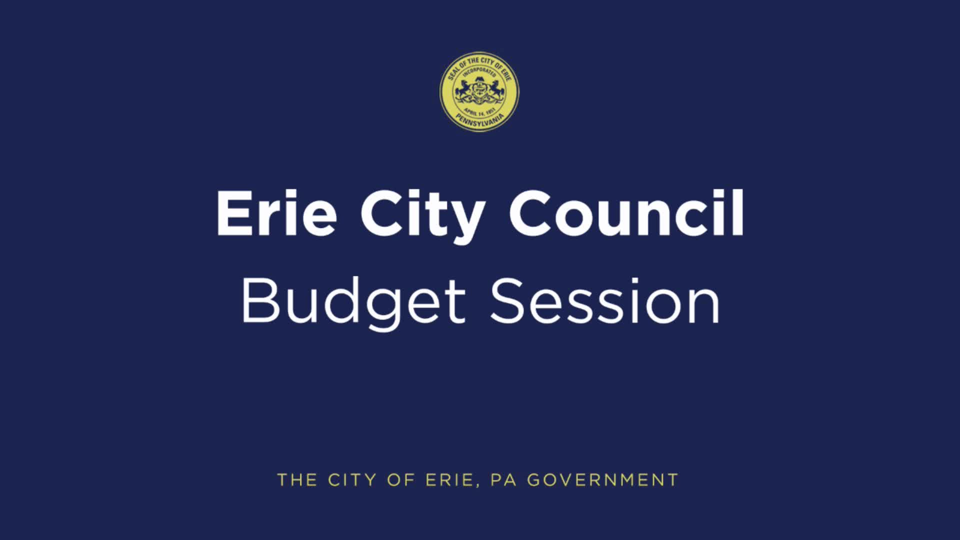 Thumbnail image for Budget Session December 13, 2022