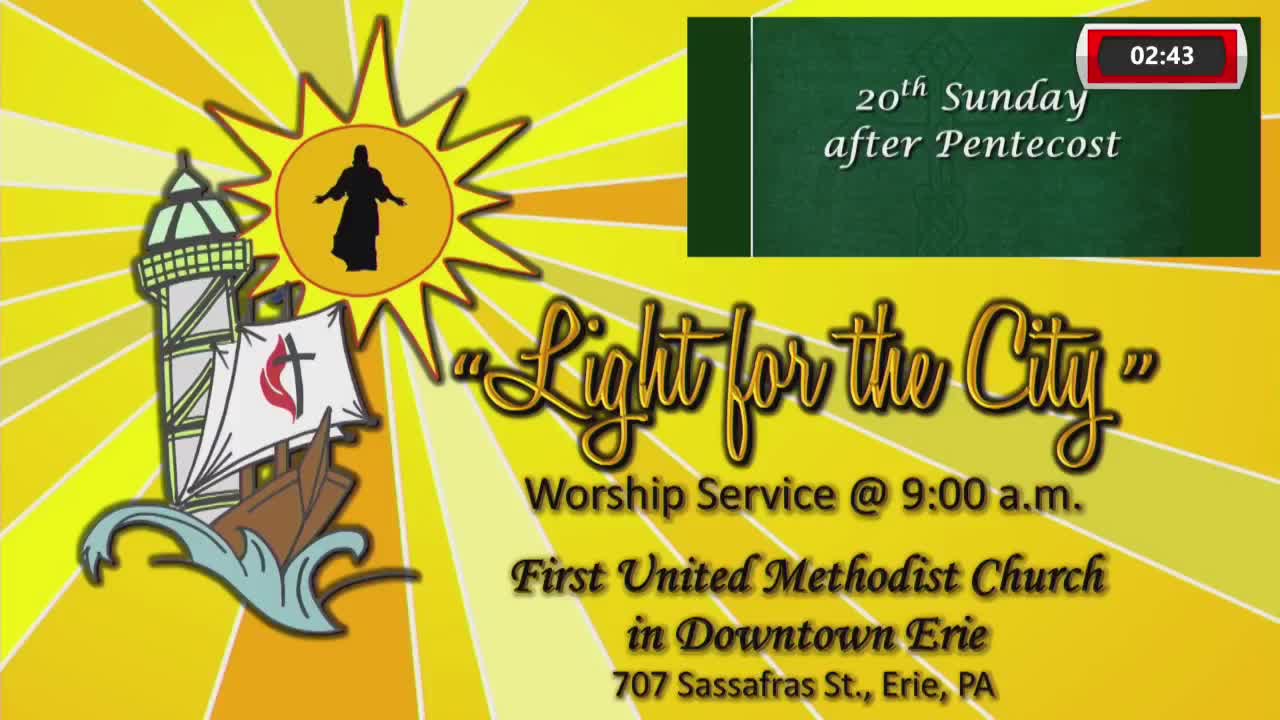 Thumbnail image for Light for the City Worship Service - October 15, 2023