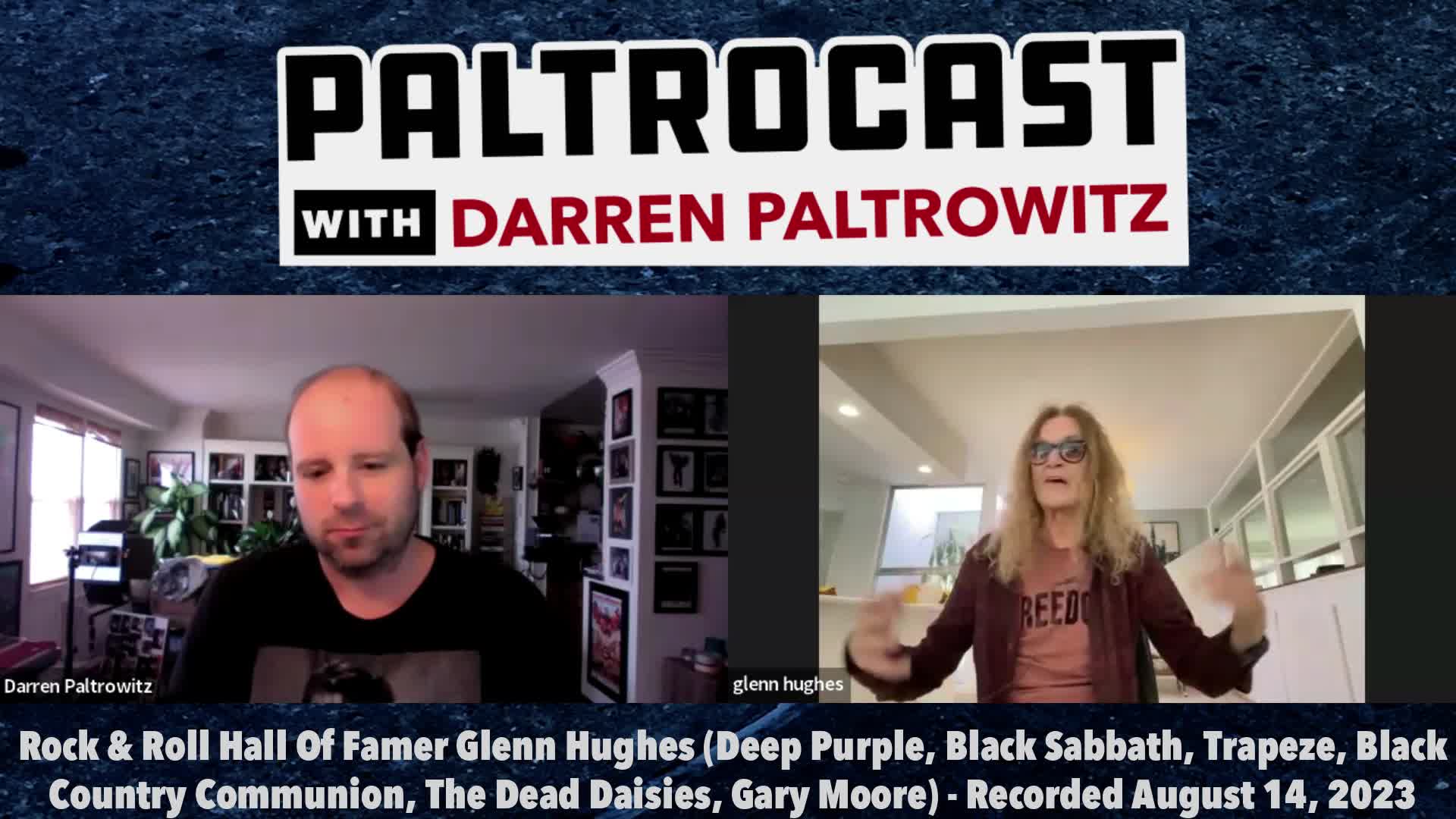 Thumbnail image for Paltrocast - Deep Purple's Glenn Hughes + DragonForce's Marc Hudson