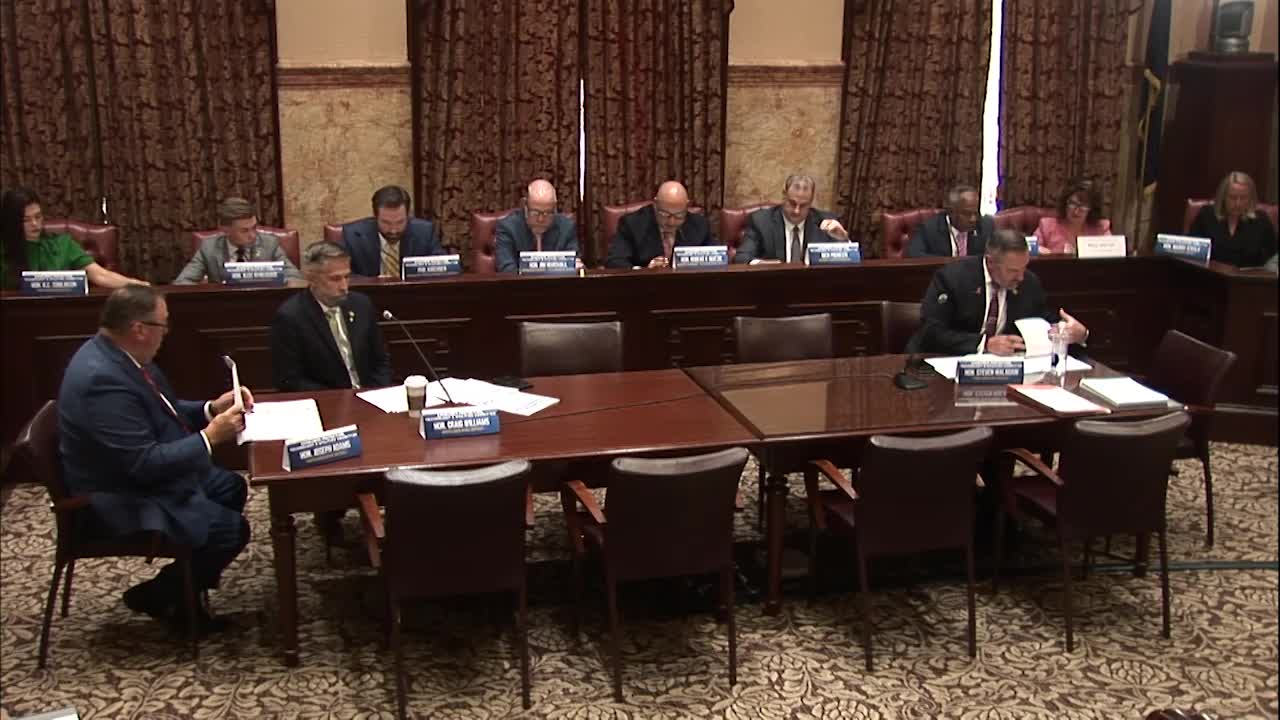 Thumbnail image for House Consumer Protection, Technology & Utilities Committee Voting Meeting - October 3, 2023