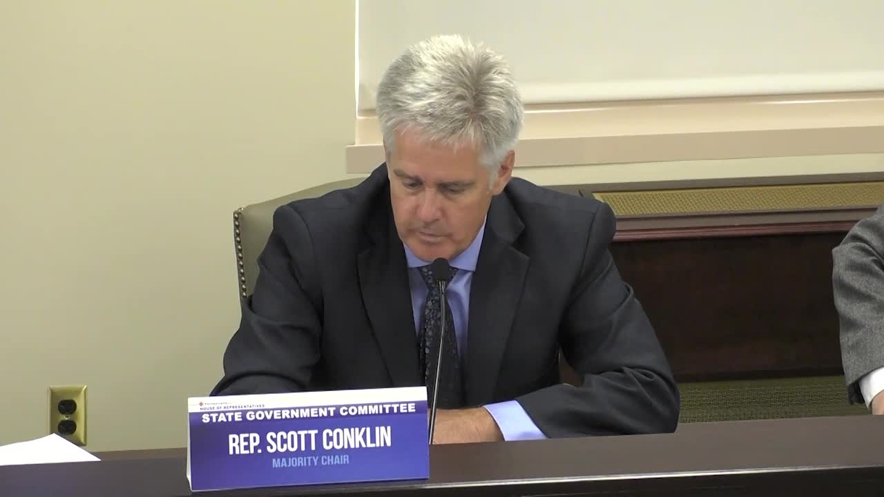 Thumbnail image for House state Government Committee 2nd Voting Meeting - October 3, 2023