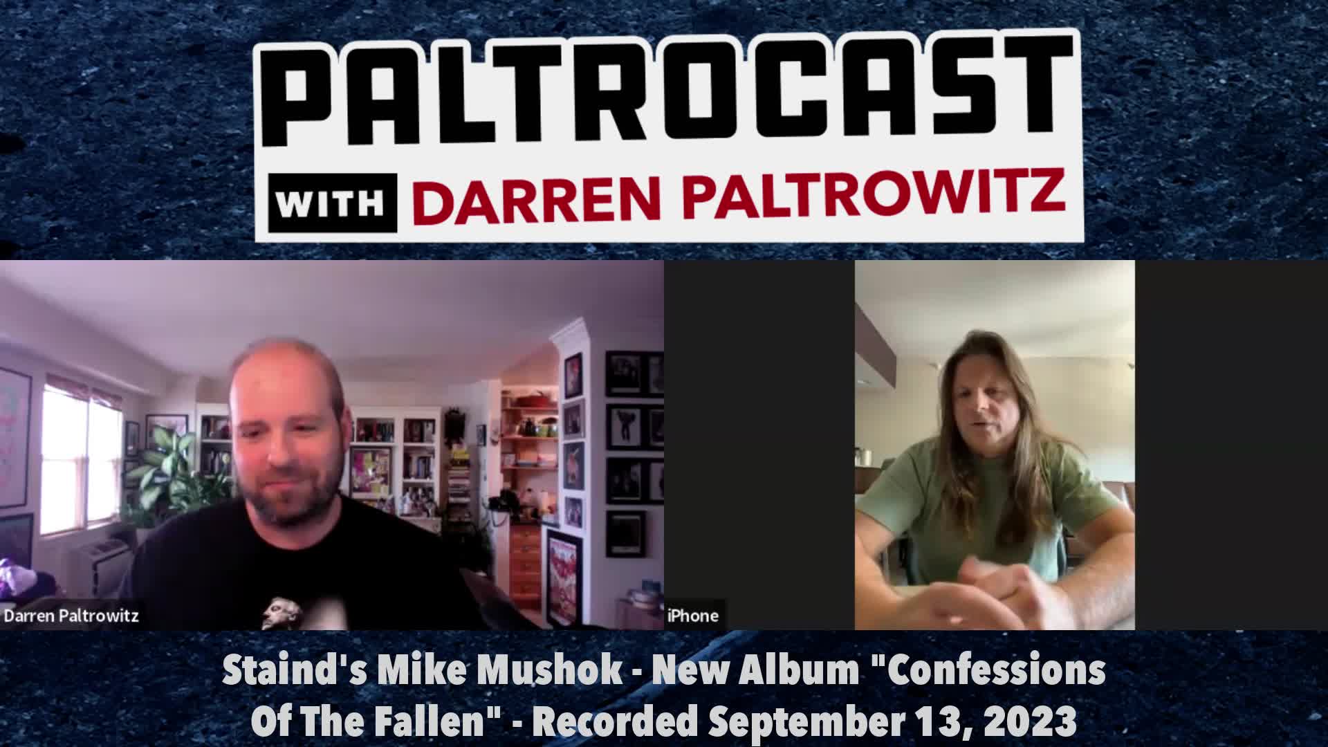 Thumbnail image for Paltrocast - Staind's Mike Mushok + Princess Goes' Michael C. Hall
