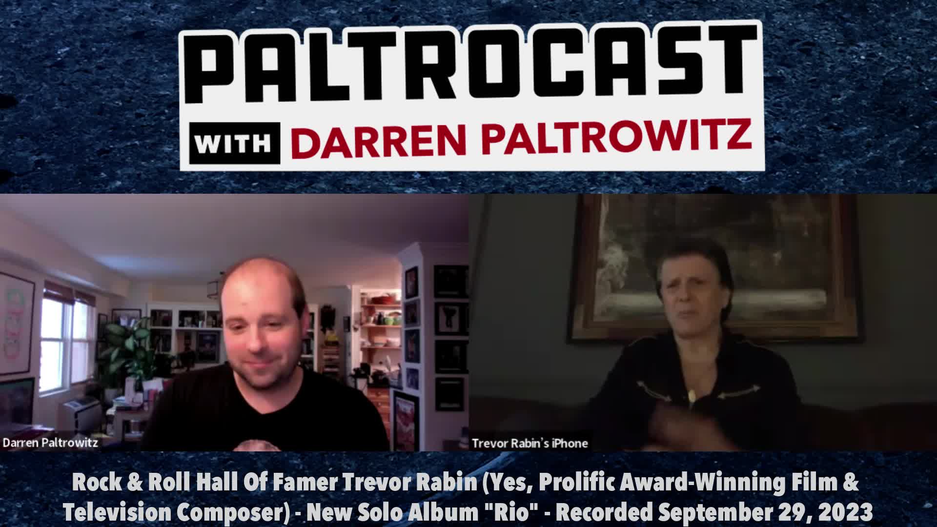 Thumbnail image for Paltrocast - Trevor Rabin + Steve Hackett
