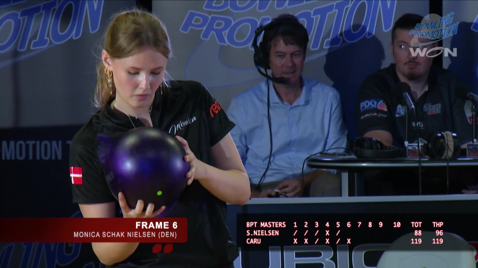 Thumbnail image for Bowling Pro-Motion Tour 2023-2024 Qubica AMF Masters Round 4 - Monica Schak Nielsen Vs Gaetan Caru Match 4