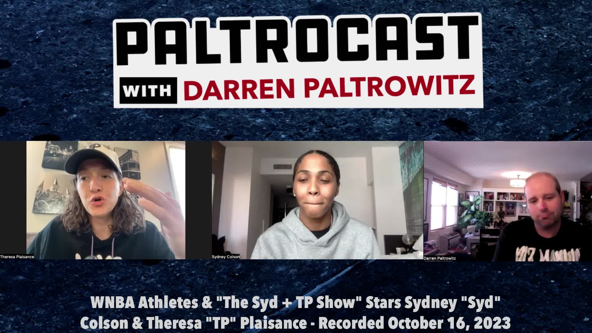 Thumbnail image for Paltrocast - WNBA Athletes Sydney Syd Colson - Theresa TP Plaisance - Alfredo Rodrirguez - New Fest Executive Director David Hatkoff
