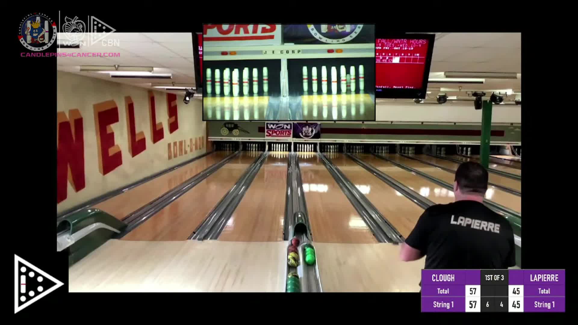 Thumbnail image for Candlepins 4 Cancer Bowling Series Ladder 2, Match 1