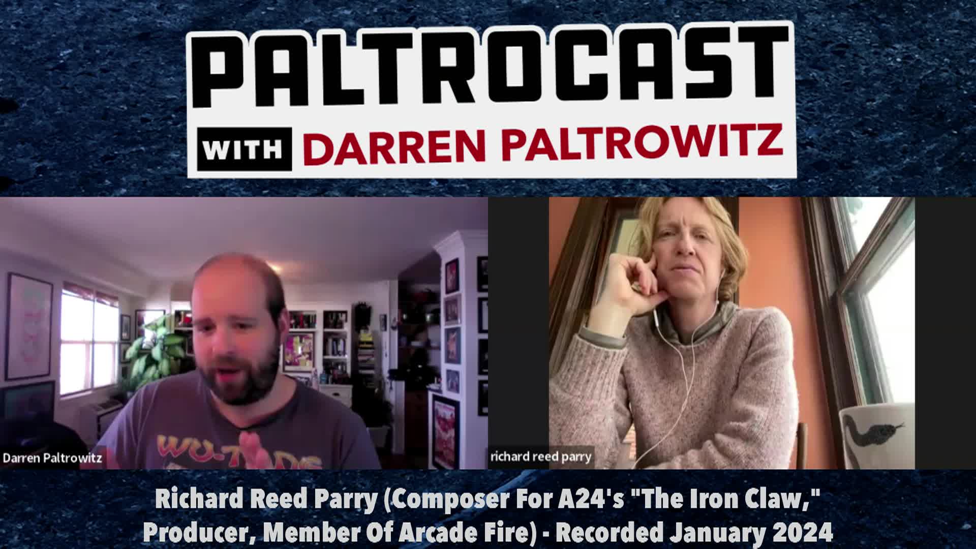 Thumbnail image for Paltrocast - Bryan Greenberg, Arcade Fire's Richard Reed Parry, Stephane Schuck