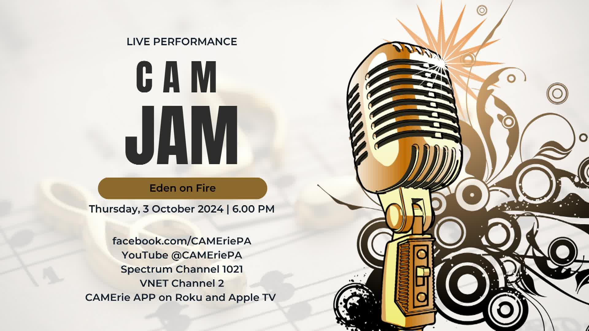 Thumbnail image for CAM Jam - Live