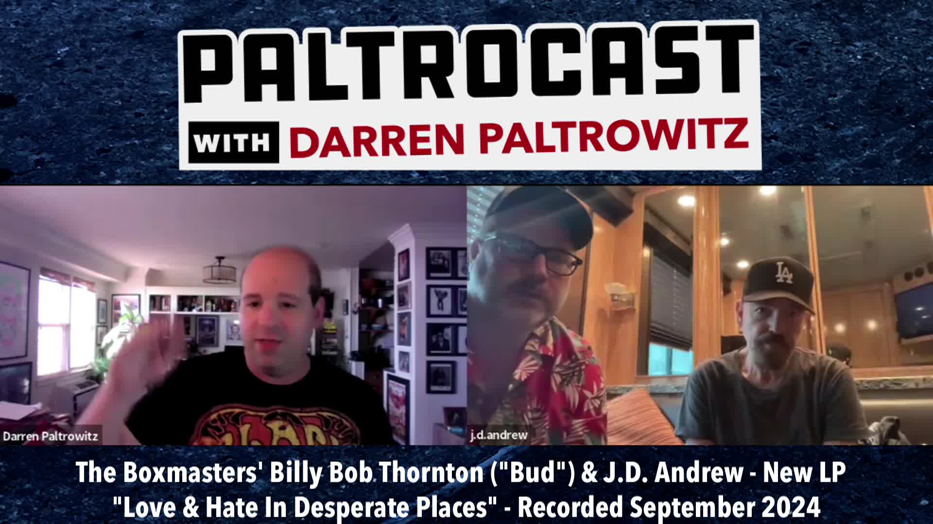 Thumbnail image for Paltrocast - The Boxmasters, Billy Bob Thornton and JD Andrew, Offset Bier