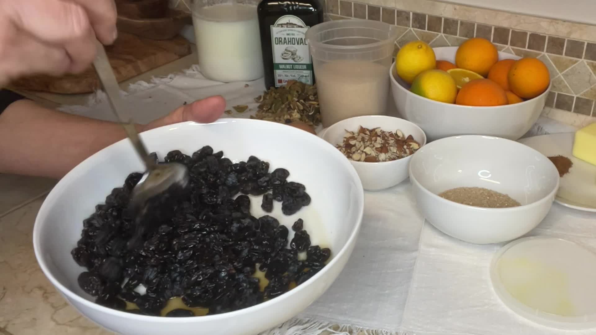 Thumbnail image for Cooking with Vlada - Fruit and Nut Bread, Winter Holiday in San Diego