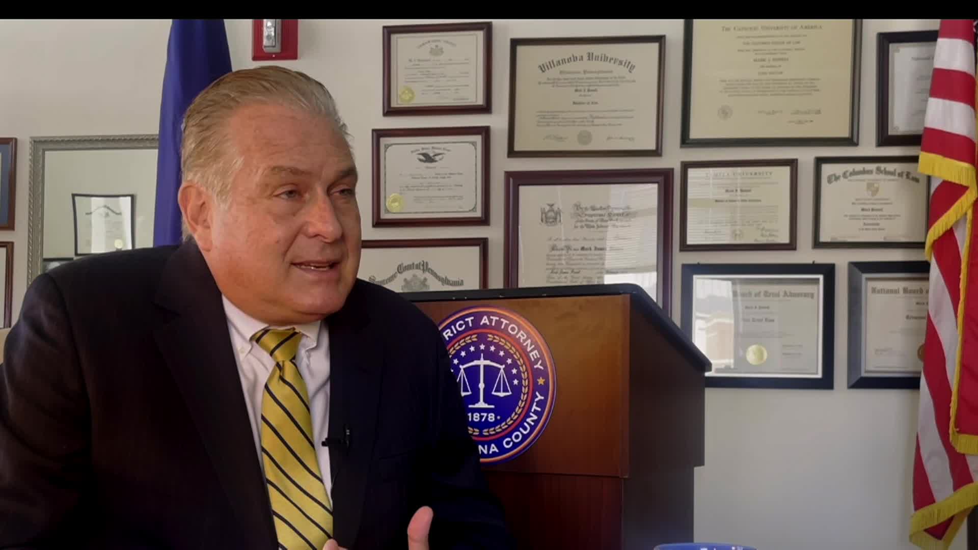 Thumbnail image for The PA School Safety Hour - Lackawanna County (PA) District Attorney, Mark Powell talks Safe School Coalition