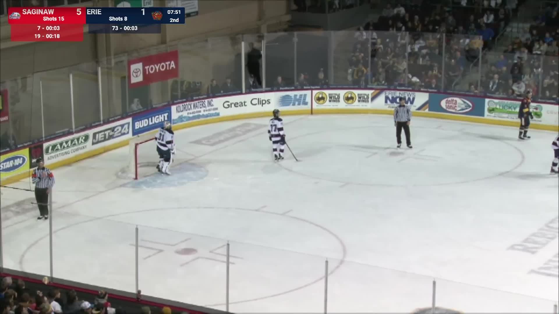 Thumbnail image for Erie Otters vs Saginaw - January 10, 2025