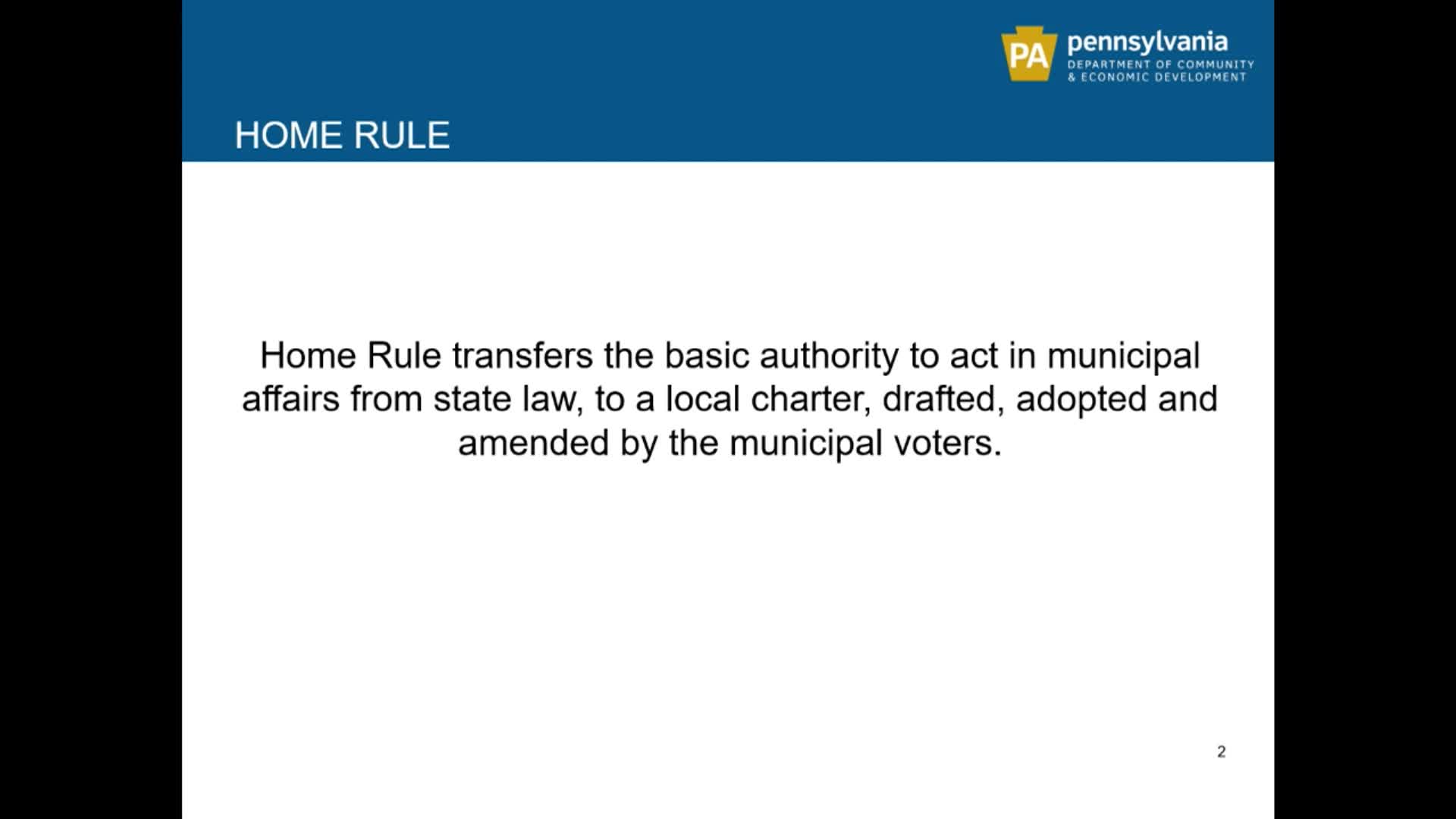 Thumbnail image for City Council Study Session - Home Rule Charter - March 27, 2025