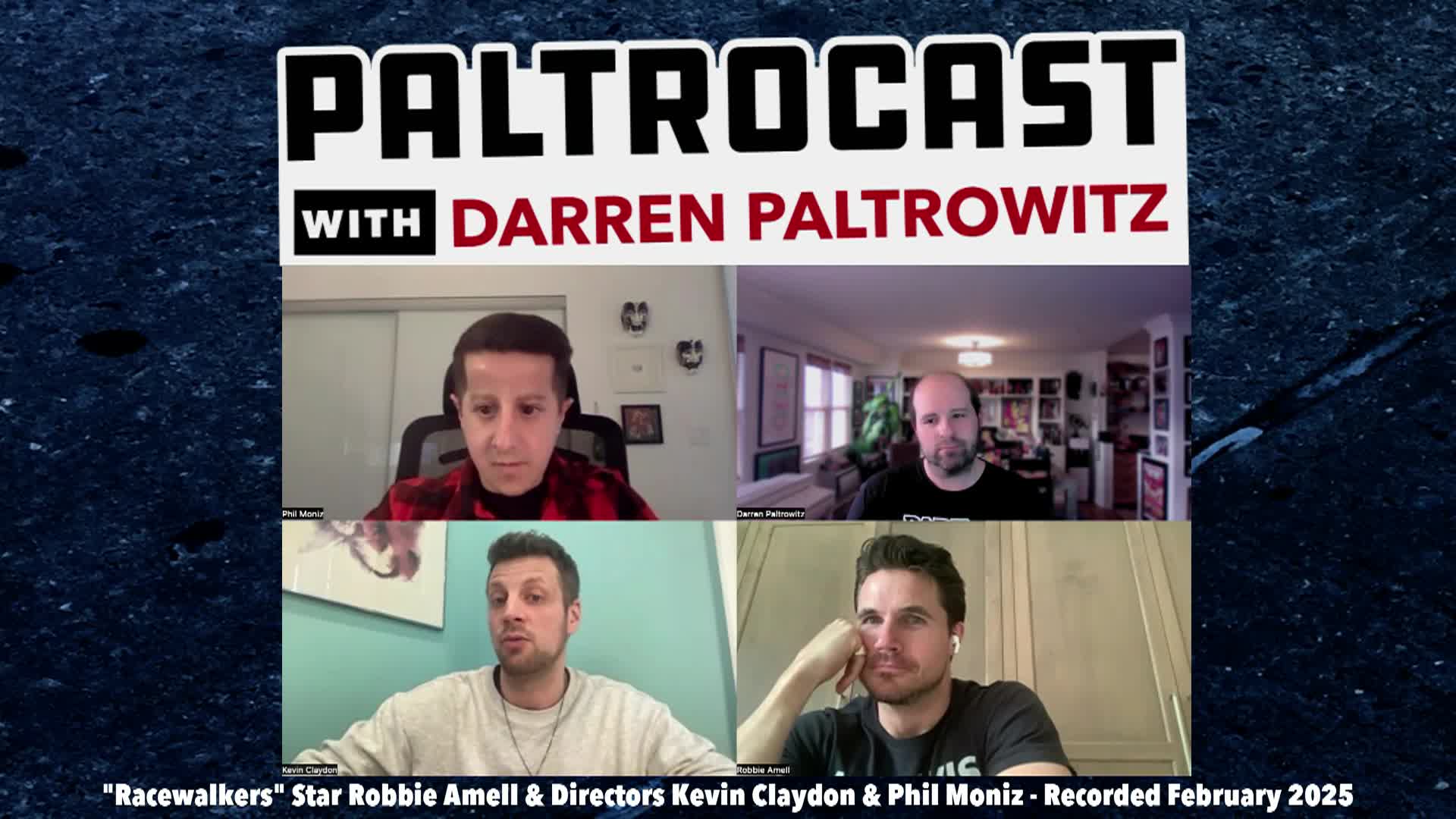 Thumbnail image for Paltrocast - Robbie Amell, Cast of Racewalkers, America