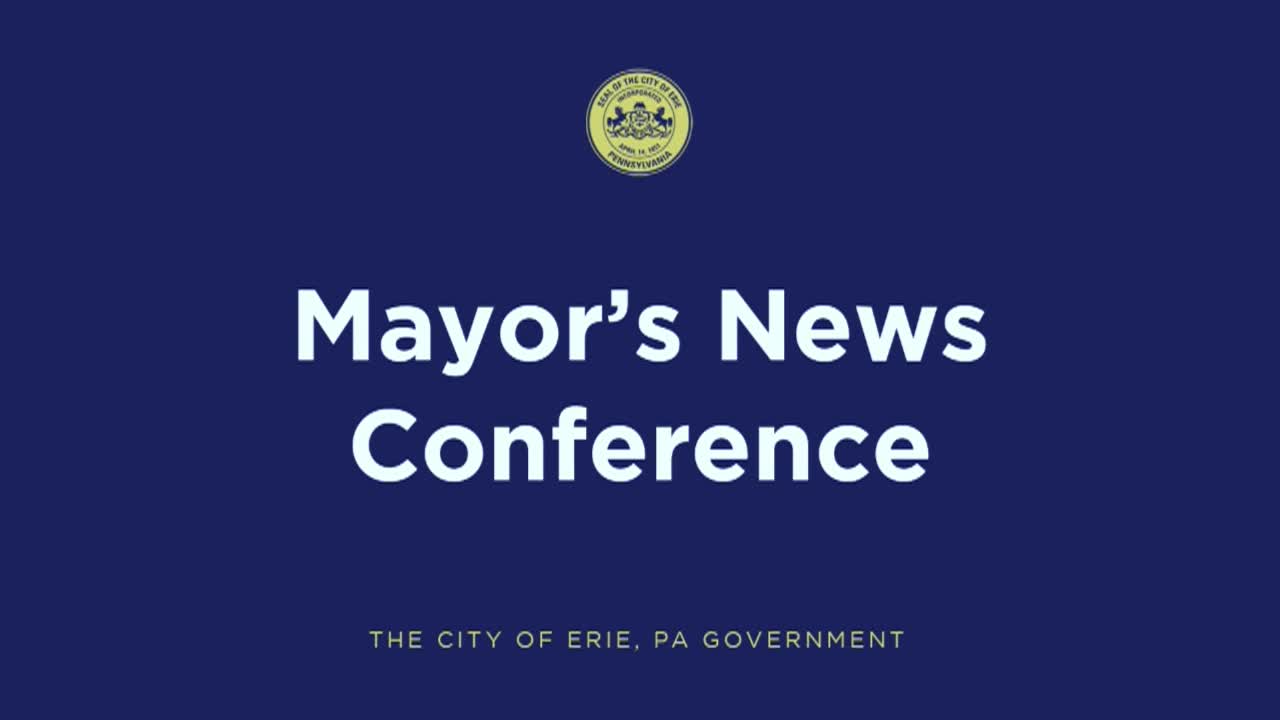 Mayor's News Conference - Live
