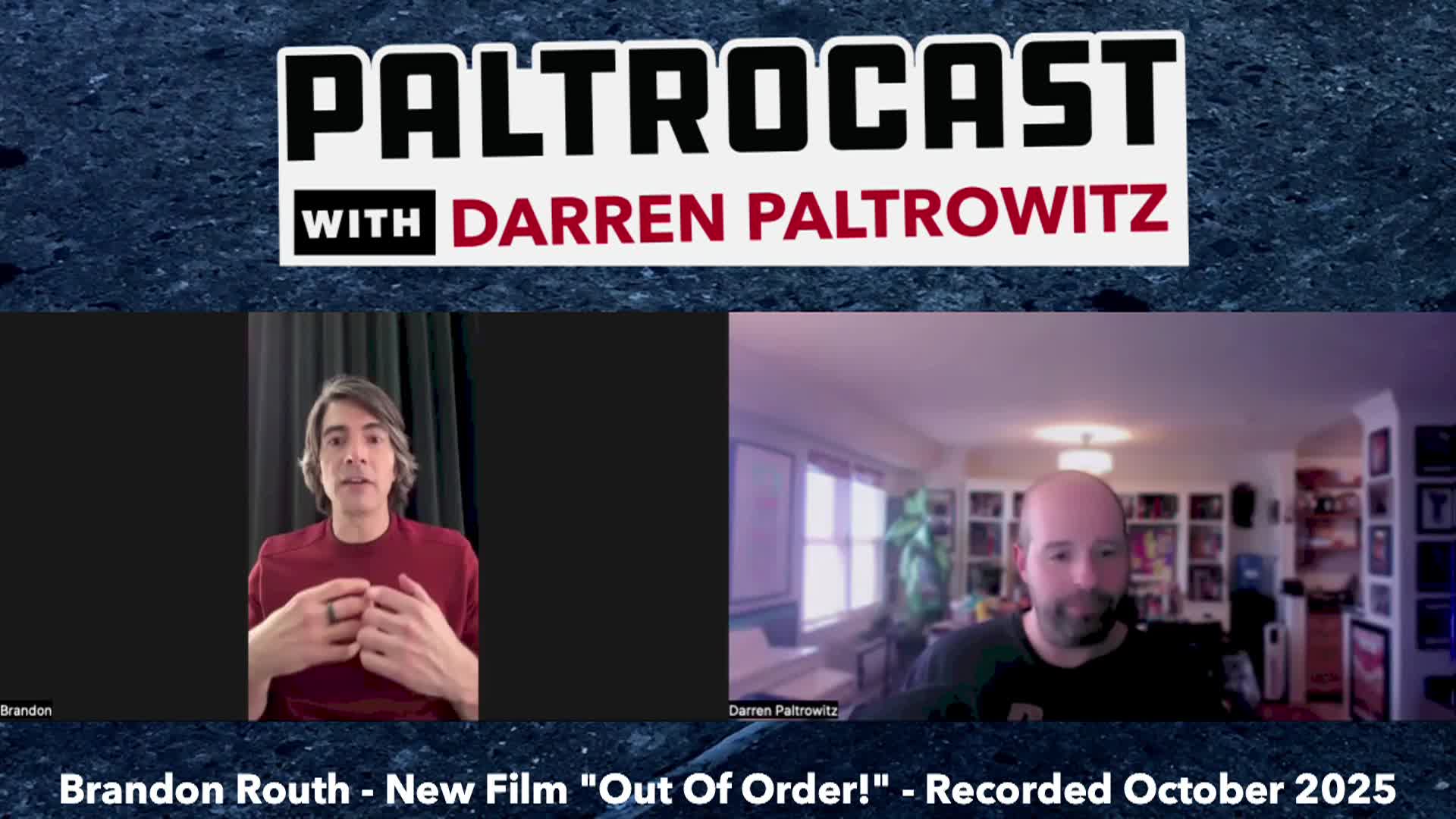 Thumbnail image for Paltrocast - Dallas Jenkins, Brandon Routh, Laura Cox
