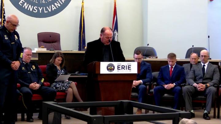 Thumbnail image for Erie Police Department Swearing-In Ceremony - April 6, 2026